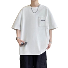 25172-特P40夏季休闲时尚T恤男短袖打底衫青少年潮牌印花T恤，男装T恤，电商D310B