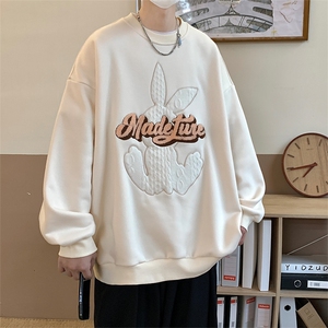 2023春季新款美式慵懒BF学院风卫衣男MY02395-P58图片