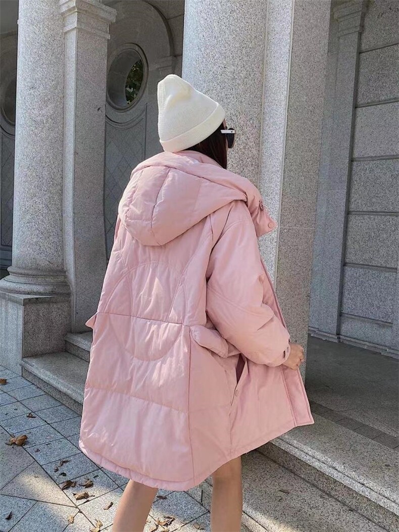 爱美欧现货韩版时尚羽绒服，女装羽绒服，爱美欧