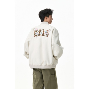 美式重磅学院风万针刺绣棒球服夹克    WT2521-P92-控168图片