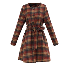 现货主推简约时尚减零斗篷款格子加棉保暖仿羊绒外套大衣送围巾，女装毛呢外套，韩美纤衣