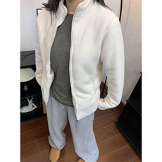 高品秋冬情侣双层复合加绒加厚摇粒绒立领夹克外套男女A1066-P56，男装夹克，星座1505