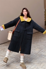 ！2C256-117-P305-K405新款休闲时尚羊绒大衣，女装羊绒大衣，2C256
