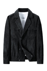 秋冬新款男士翻领灯芯绒休闲西服外套夹克男士上衣JK861-P60，男装夹克，星座1403B