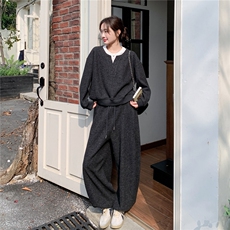 有货春新款拼接假两件套装AD1005-P195K318，女装套装/套裙，2B187