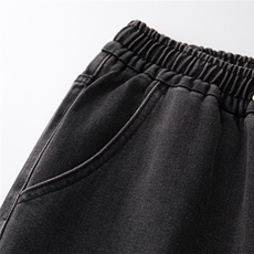 【现货库存】美式抽绳牛仔裤男直筒休闲裤子A080-8299-P45控68，男装休闲裤，电商A080