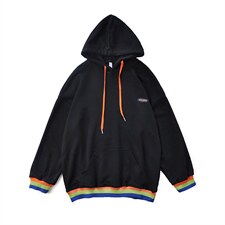 连帽卫衣男春秋高街ins潮牌情侣套头上衣服宽松休闲外套WY753-P35