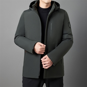爸爸冬装外套加绒加厚羽绒棉衣服秋冬季中老年人2024新款男士棉袄图片