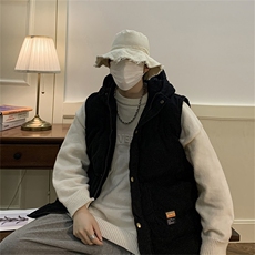 电商DSA028-MJ101100聚酯P75冬季加厚灯芯绒马甲男士外套控108，男装背心/马甲，电商A028