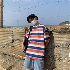 男圆领T恤宽松短袖TC3096P25，男装T恤，星座1116-2