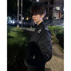 棒球服夹克男女韩版潮流字母刺绣宽松2025春季ins外套W6506-P63，男装夹克，星座412-1