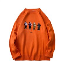 秋冬新品韩版原创圣诞老人刺绣宽松套头针织衫毛衣男1029/P55，男装针织衫/毛衣，星座1501