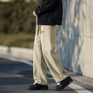 8XL-M特大码牛仔裤男宽松直筒裤子加肥加大码K908P50控68图片