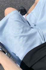 8XL-M特大码短裤男美式个性潮麂皮绒运动短裤男五分裤DK1535P25，男装牛仔裤，电商D206-1