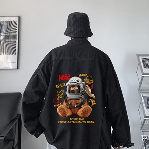 牛仔夹克男大码牛仔外套男茄克 NJ77281-P60图片