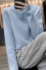 纯色套头新款秋冬季针织衫羊毛衫女2024年秋季，女装羊毛衫，琳尚羊绒