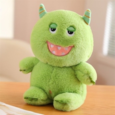 王涛毛绒玩具 十寸四色恶魔怪兽