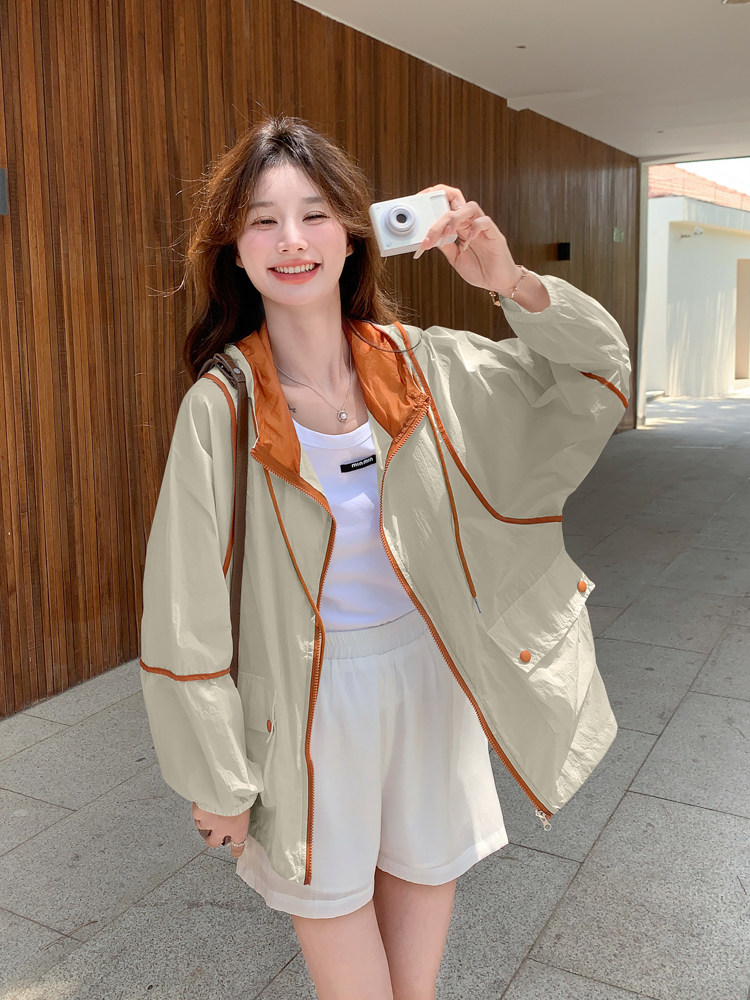 春夏新款防晒衣外套9822-P75-K128,女装短外套,浙宝128A
