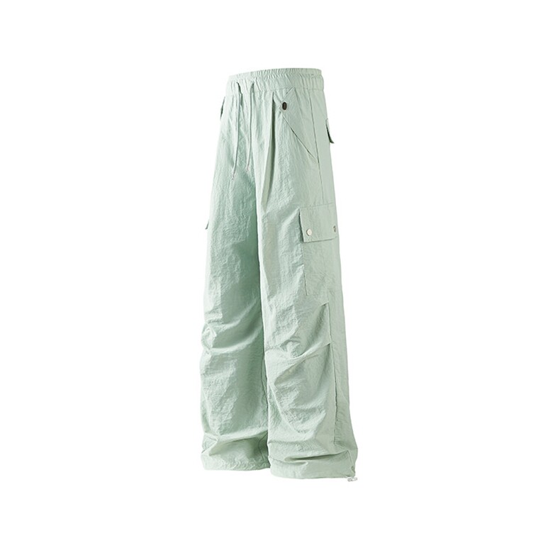 白底平铺立体美式阔腿伞兵工装裤男夏冰丝防晒冲锋登山裤KZ055P50,男装休闲裤,电商B312