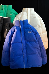 双面穿2023情侣棉衣男女棉服宽松棉袄面包服冬装3321-P100控148图片