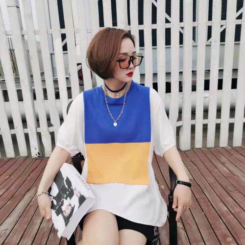 夏季新品拼接衬衫,女装衬衫,芷箐伊苑