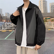 日系复古翻领夹克男士秋季青少年秋冬常规款流行标准JC99，男装夹克，星座1116A-1（原606A）