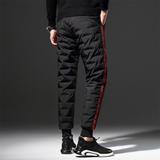 2025羽绒裤男士宽松大码高品质90绒跨境户外运动羽绒长，男装棉裤，星座218-1（原230）