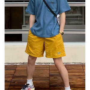 网图！多巴胺速干蝴蝶刺绣男女同款休闲短裤-EX50888-特批20图片