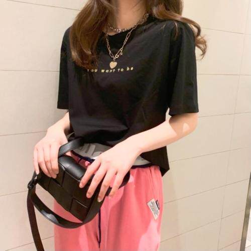 刺绣短袖，其它，英稼琦