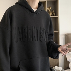 23秋季新款凹凸印花420克重磅高品质卫衣W2311-P50可供抖音，男装卫衣，电商A036A