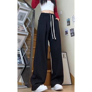 弯刀卫裤休闲裤男潮流大码宽松抽绳运动裤K8566-P35【特价】图片