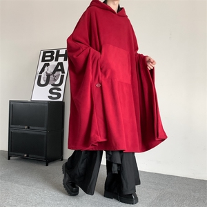 2024秋冬打坐披风禅修斗篷式僧人僧服居士披肩毯禅意古风睡袍图片