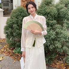 9917新中式套装批155控228，女装套装/套裙，浙宝305