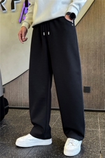 2026新款春季裤子男款潮牌美式休闲运动弯刀裤A313-261025-P68，男装休闲裤，电商A313