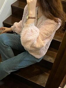 韩进口面料小衫图片