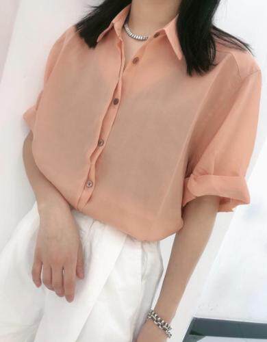 糖果色衬衫，女装衬衫，DL 迪黎