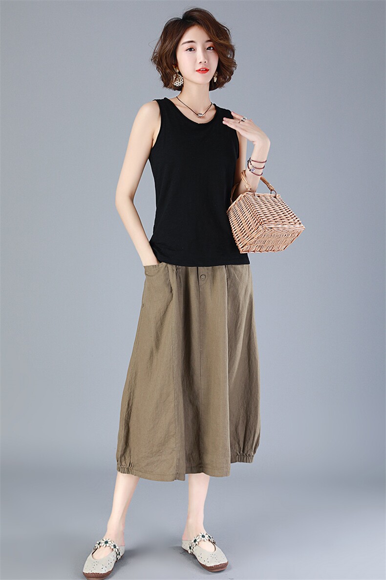 T恤纯色2021夏季新款直筒常规圆领,女装T恤,小林双子