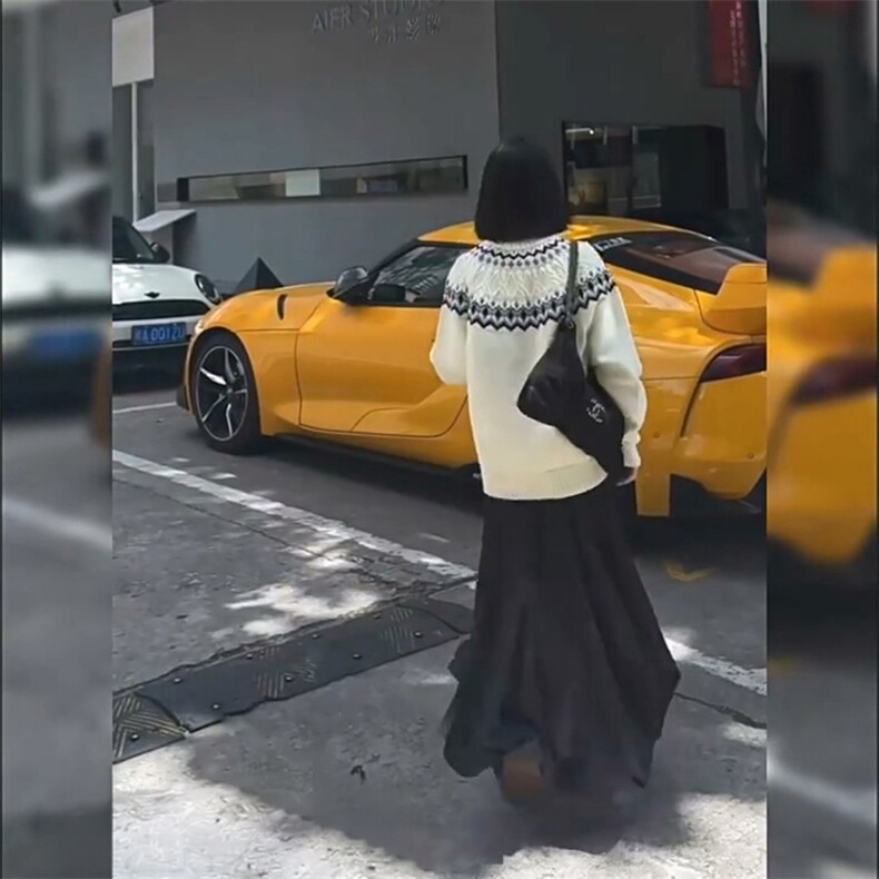 重磅秋冬装北极绒套头毛衣美式复古休闲慵懒风提花工艺针织衫外套,男装针织衫/毛衣,电商A486