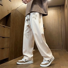 2025新款休闲舒适宽松卫裤情侣男女长裤A068-ZXK194-TP38，男装休闲裤，电商A068