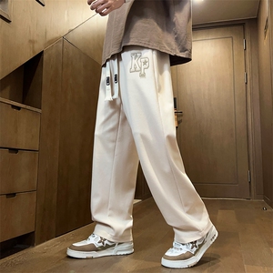 2025新款休闲舒适宽松卫裤情侣男女长裤A068-ZXK194-TP38图片