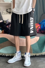 HD74001-P22华夫格短裤男大码宽松五分裤男直筒中裤，男装休闲裤，电商A040