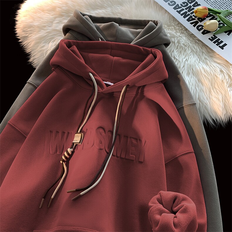 高品质潮牌钢印字母慵懒连帽卫衣TT06-P58控89加绒P65控89，男装卫衣，星座804-1