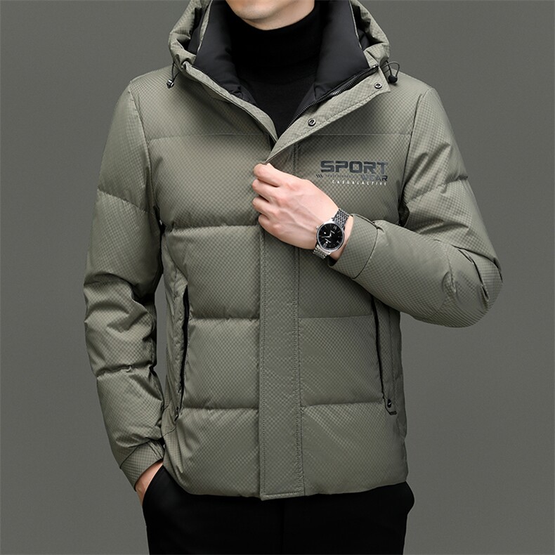 BZC2387钱塘2020-2新款时尚休闲简约冬季厚款中年男士羽绒服P250,男装羽绒服,钱塘207-2