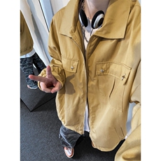 潮流休闲大码流行男女简约翻领夹克外套J7195-P70【特价】，男装夹克，电商A007