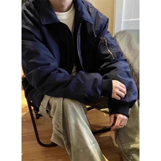 飞行员夹克男春季美式复古翻领棒球服cleanfit痞帅短款外套J356，男装夹克，星座1116A（原606A-3）