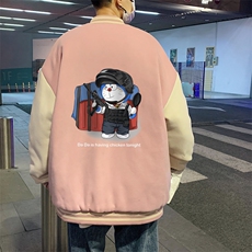 BQMF27-P90港风拼接棒球服男士棉服男棉袄男潮牌棒球服棉袄男潮牌，男装棉衣，电商B367