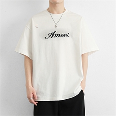 2025美潮高定印花宽松短袖T恤半袖衣服BG3009P70，男装T恤，星座914