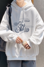 ！2023春季潮流男士连帽卫衣百搭简约外套WY263P38，男装卫衣，电商B220