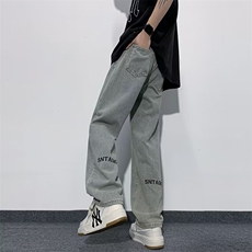 美式高街休闲牛仔裤个性小众休闲裤K1462-P45，男装牛仔裤，星座1109-3