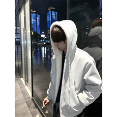 XZ514-2-25108-P110一体毛座山雕连帽棉服加厚保暖夹克冬季外套男，男装夹克，星座514-2(原B239)